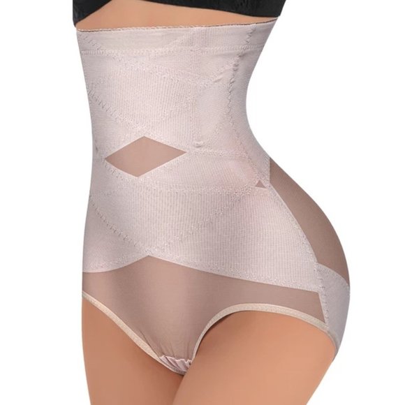 Butt Lifter Shapewear, Double Tummy Control Panty, Hi-Waist Short, Body Shaper - Picture 4 of 7